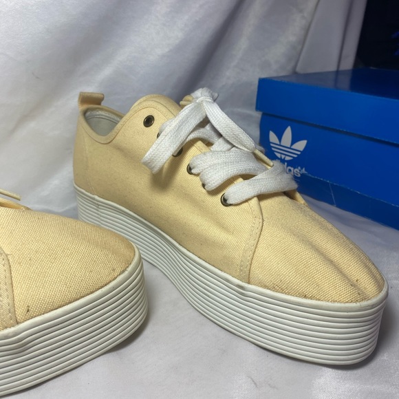 Tan VS platform shoes - Picture 3 of 9